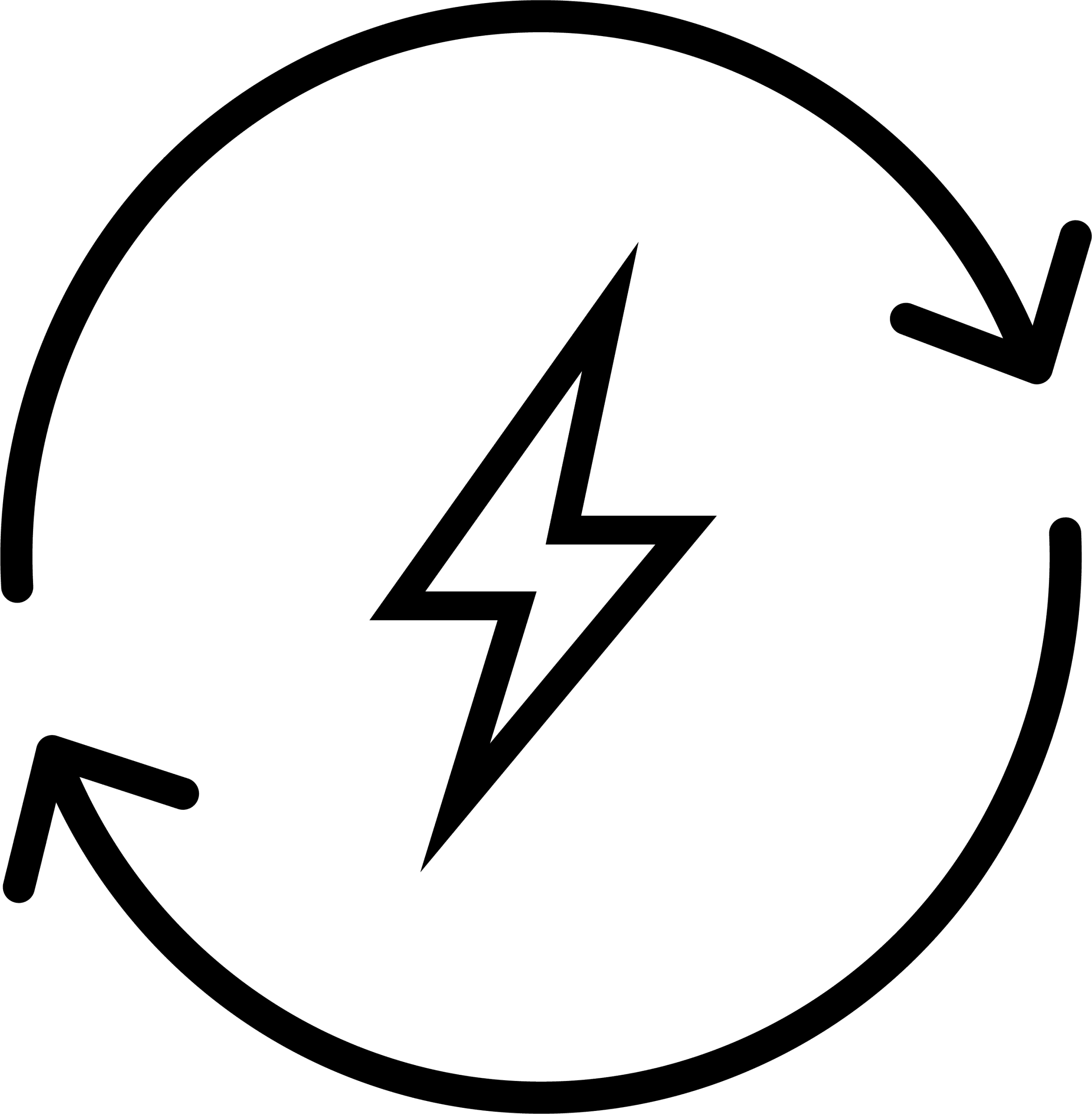 pictogramme récupération sportive accélérée design recoveric