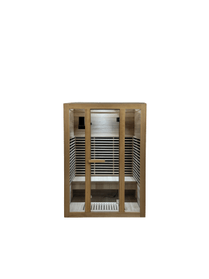 sauna infrarouge recoveric vue 3/4 extérieure