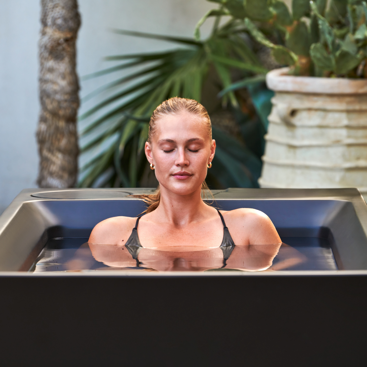 Bain froid température